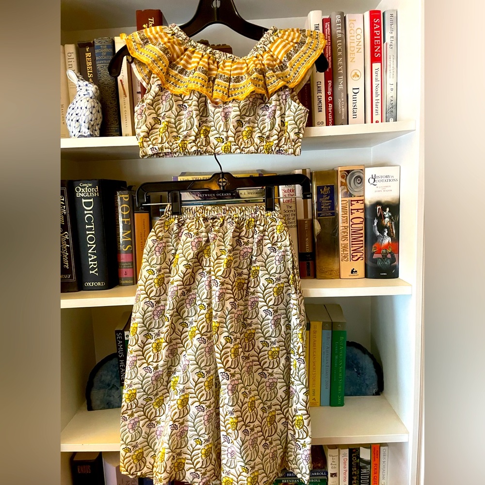 Pink Chicken New York Halter Top & Skirt Set 8